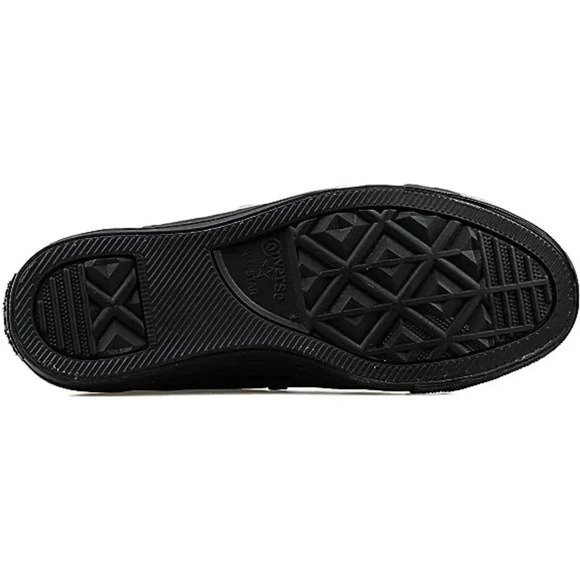 NEW! CONVERSE LOW TOP BLACK MONOCHROME-US 7 MENS - Picture 4 of 4